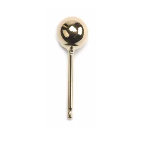 14KY & 14KW 14KY 4mm Ball Earring Posts Only .026" x .315"