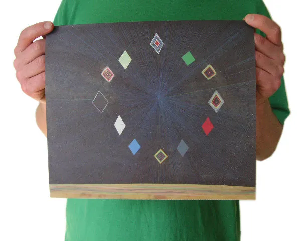 Chris Duncan Two Years Of The Youniverse print by Little Otsu