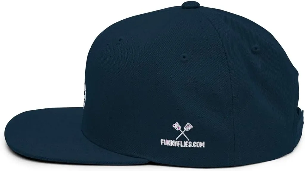 Circle Jerky Flat Brim Snapback Hat