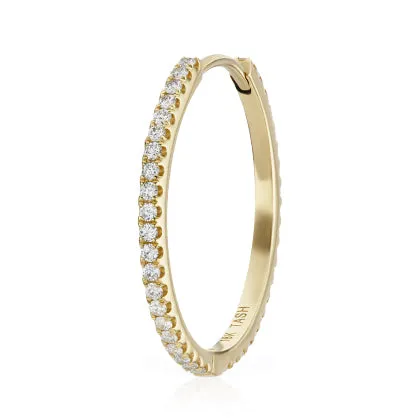 Diamond Eternity Earring by Maria Tash in 18K Gold