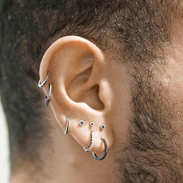 Diamond Eternity Earring by Maria Tash in 18K Gold