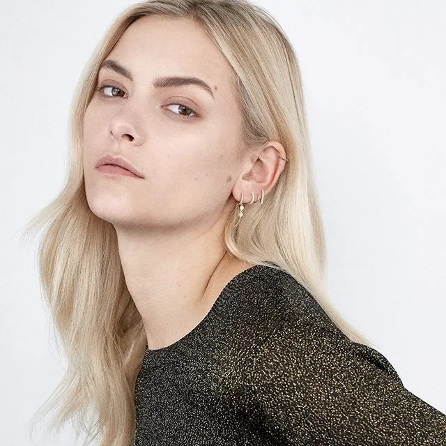 Diamond Eternity Earring by Maria Tash in 18K Gold