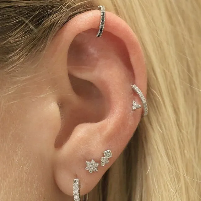 Diamond Eternity Earring by Maria Tash in 18K Gold
