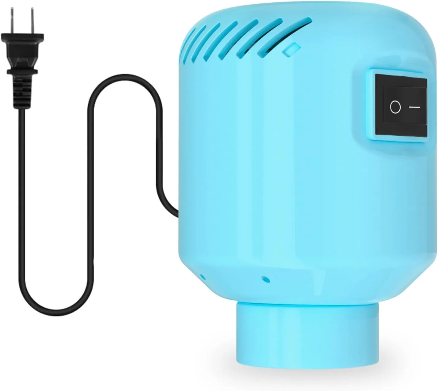 Electric Air Pump for Vacuum Storage Bag, Vacuum Seal Bags for Clothing Pump for Compression, Portable Vacpack Air Pump for Various Vacuum Bags for Travel Blue(Storage Bag Not Included)