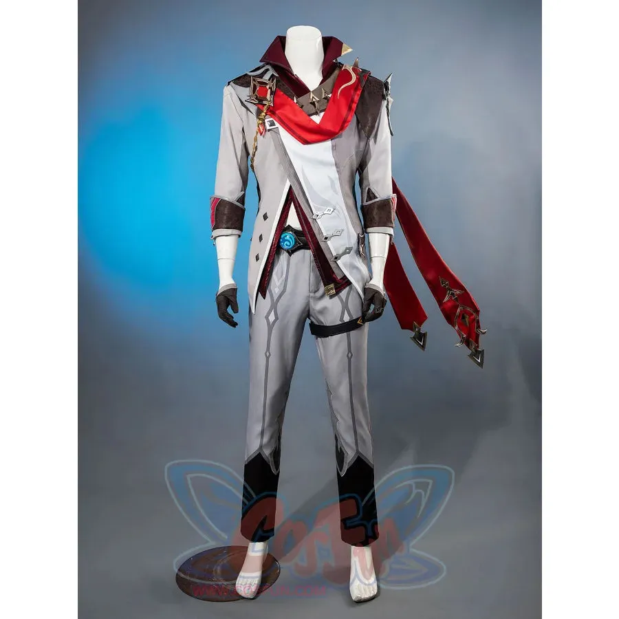 Genshin Impact Tartaglia Childe Cosplay Costume/Shoes C07485  AAA