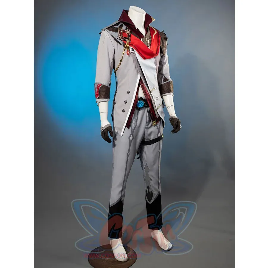 Genshin Impact Tartaglia Childe Cosplay Costume/Shoes C07485  AAA