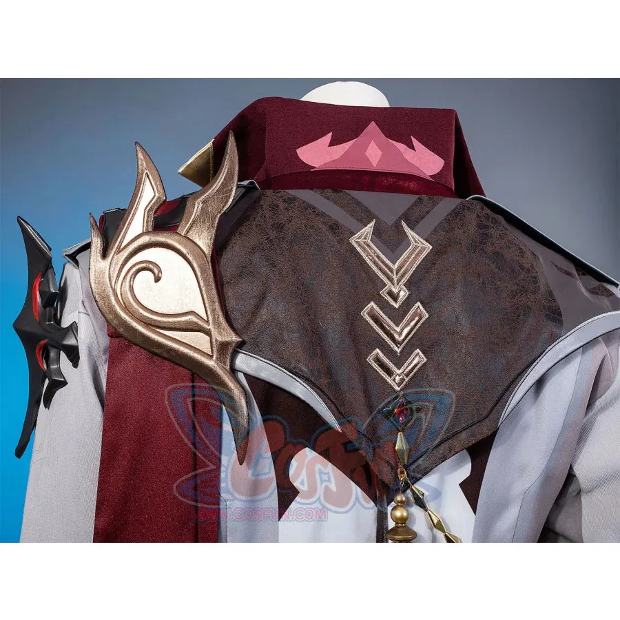 Genshin Impact Tartaglia Childe Cosplay Costume/Shoes C07485  AAA