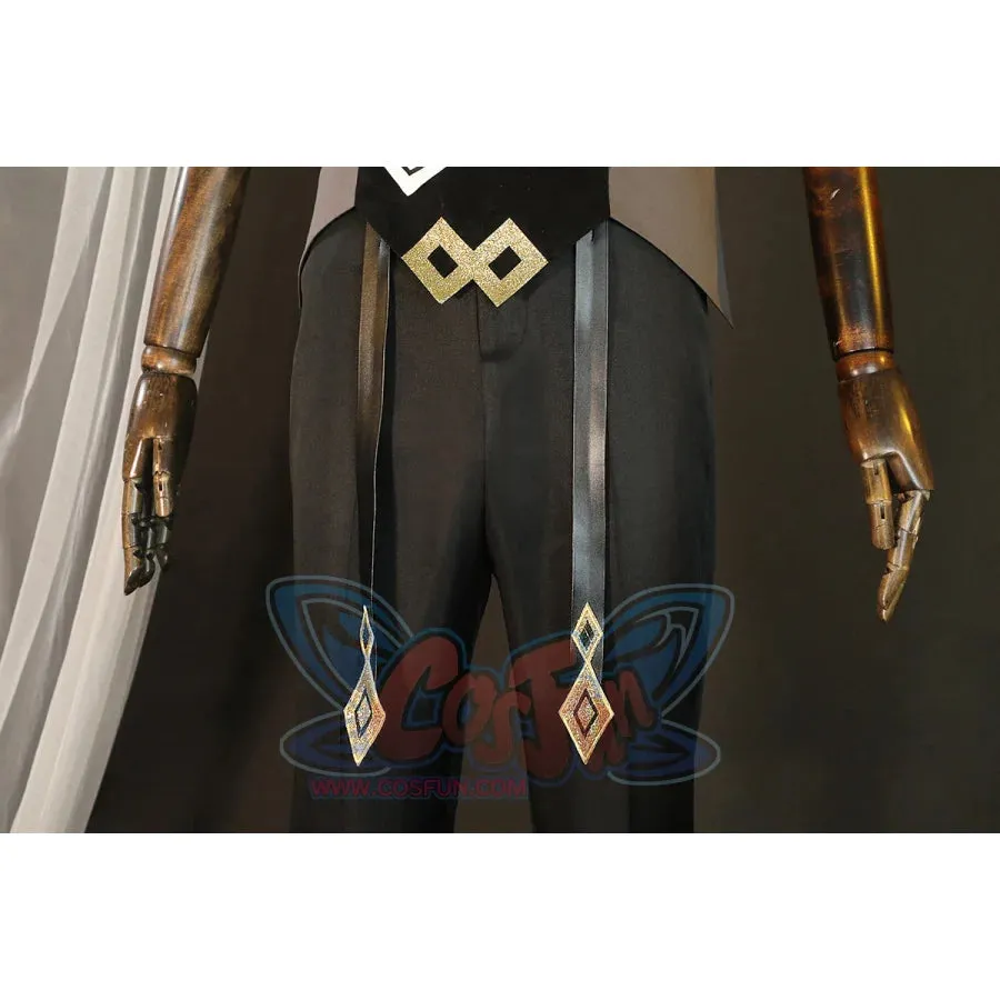 Genshin Impact Zhongli Cosplay Costume C02946  AA