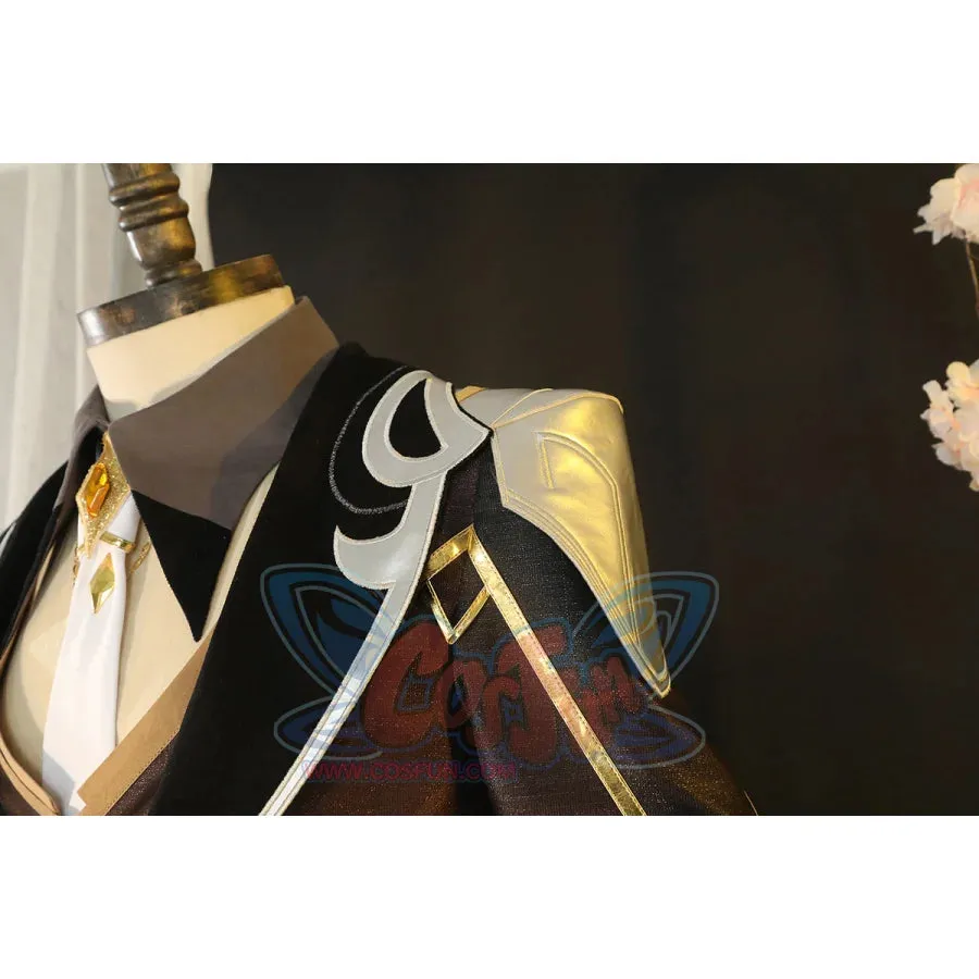 Genshin Impact Zhongli Cosplay Costume C02946  AA