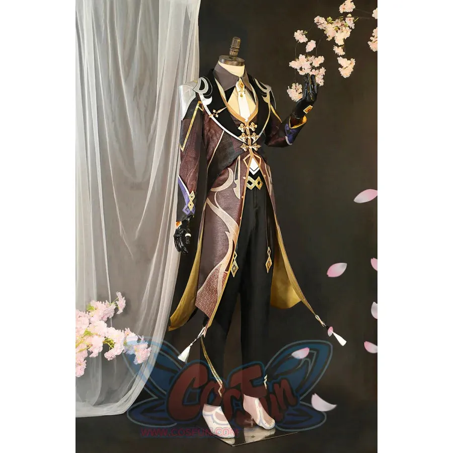 Genshin Impact Zhongli Cosplay Costume C02946  AA