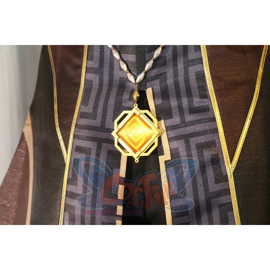 Genshin Impact Zhongli Cosplay Costume C02946  AA