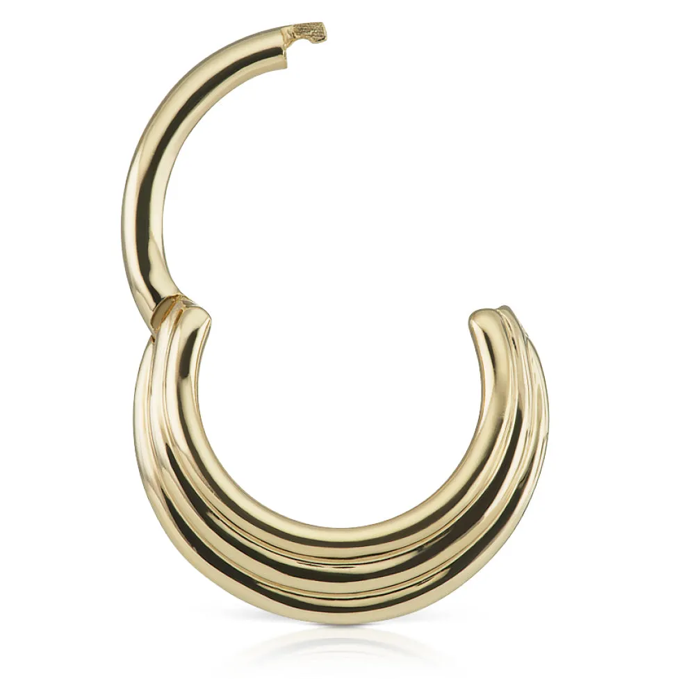 Hiranya Clicker by Maria Tash in Gold