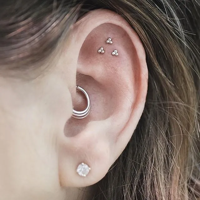 Hiranya Clicker by Maria Tash in White Gold