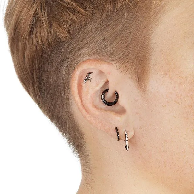 Hiranya Clicker by Maria Tash in White Gold
