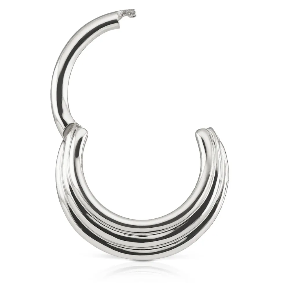 Hiranya Clicker by Maria Tash in White Gold