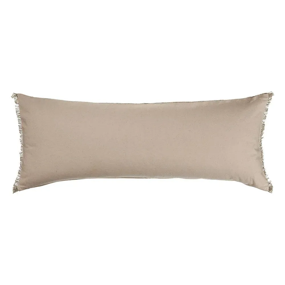 Neutral Tan Lumbar LR07520 Throw Pillow