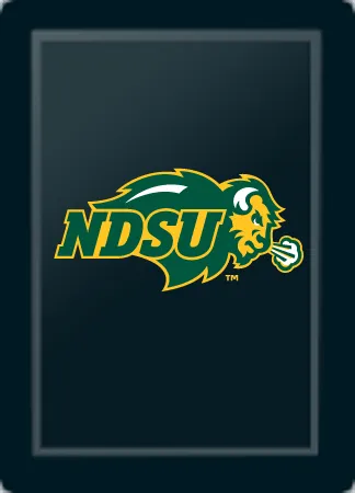 North Dakota State Bison Primary Logo Panel For Stealth Recliner