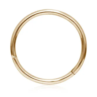 Plain Hoop by Maria Tash in Gold