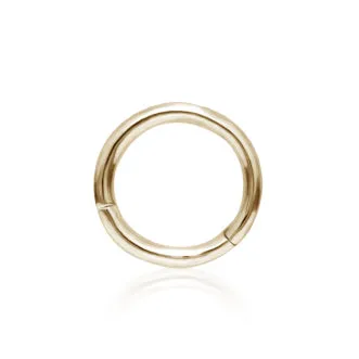 Plain Hoop by Maria Tash in Gold