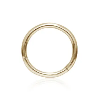 Plain Hoop by Maria Tash in Gold
