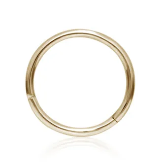 Plain Hoop by Maria Tash in Gold
