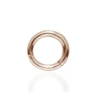 Plain Hoop by Maria Tash in Rose Gold