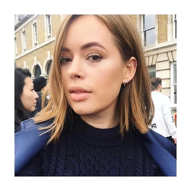 Plain Hoop by Maria Tash in Rose Gold