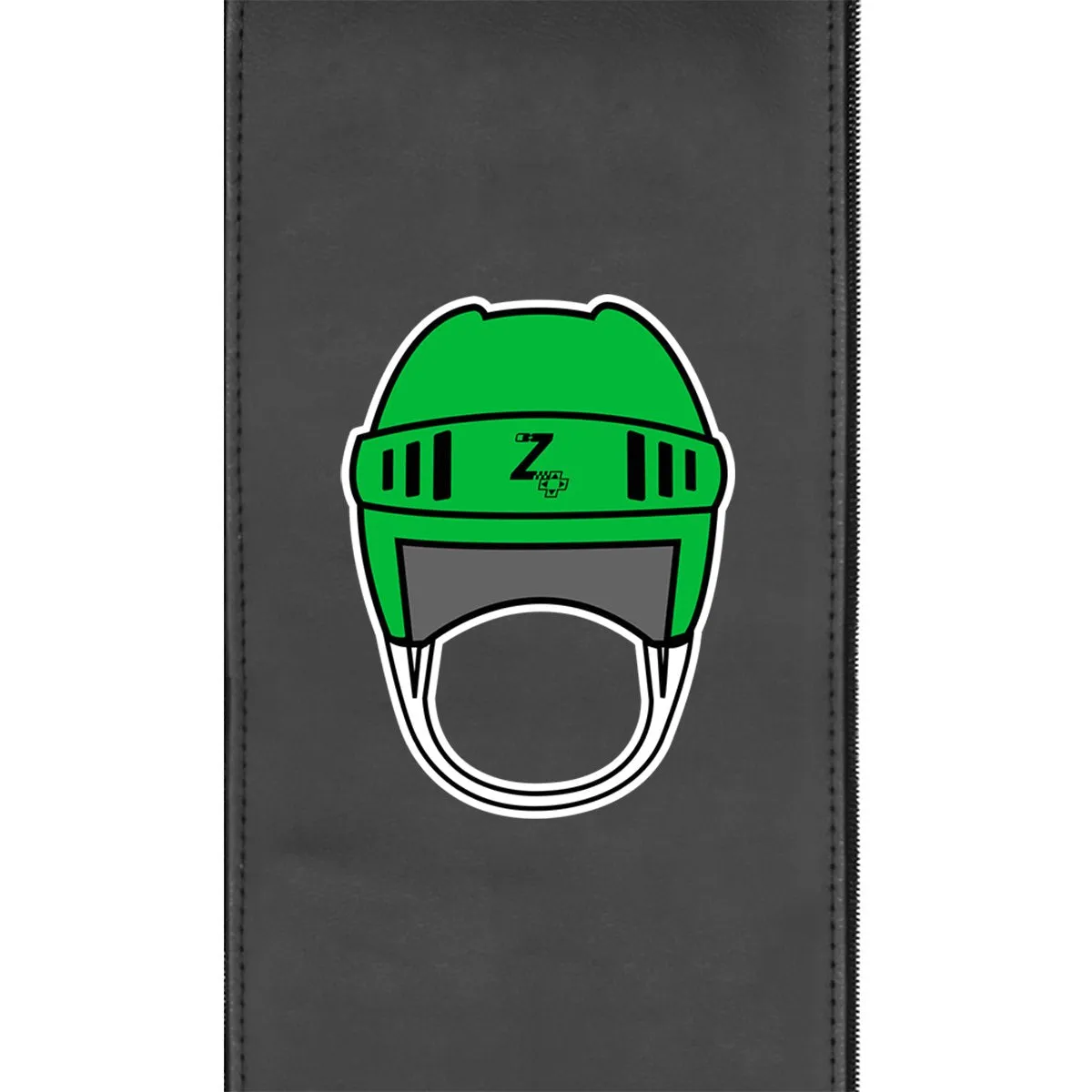 Retro Hockey Helmet Gaming Logo Panel