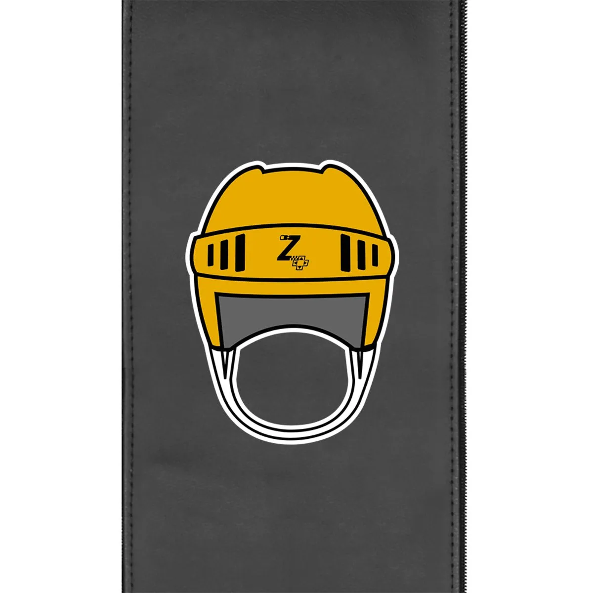 Retro Hockey Helmet Gaming Logo Panel