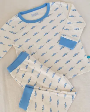 Riley Pajama Set in Beep Beep