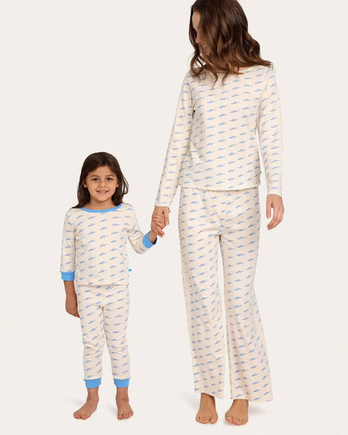 Riley Pajama Set in Beep Beep
