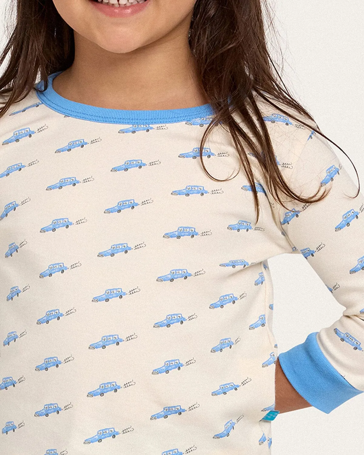 Riley Pajama Set in Beep Beep