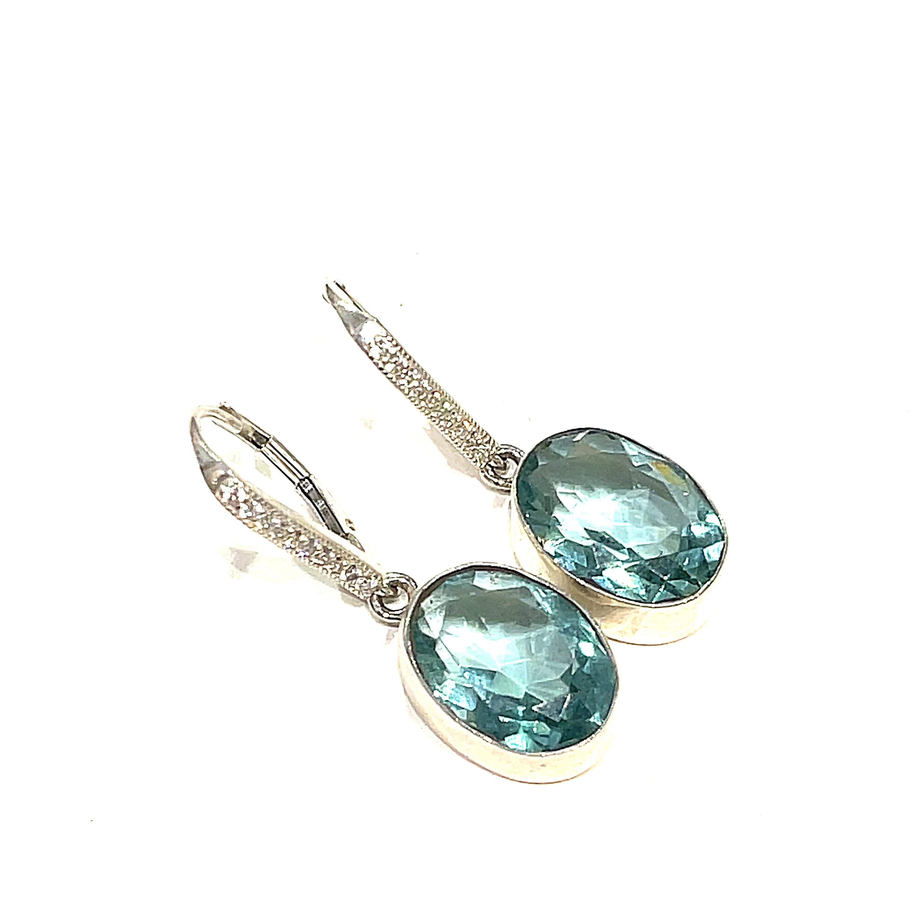 Semi precious gemstone earrings