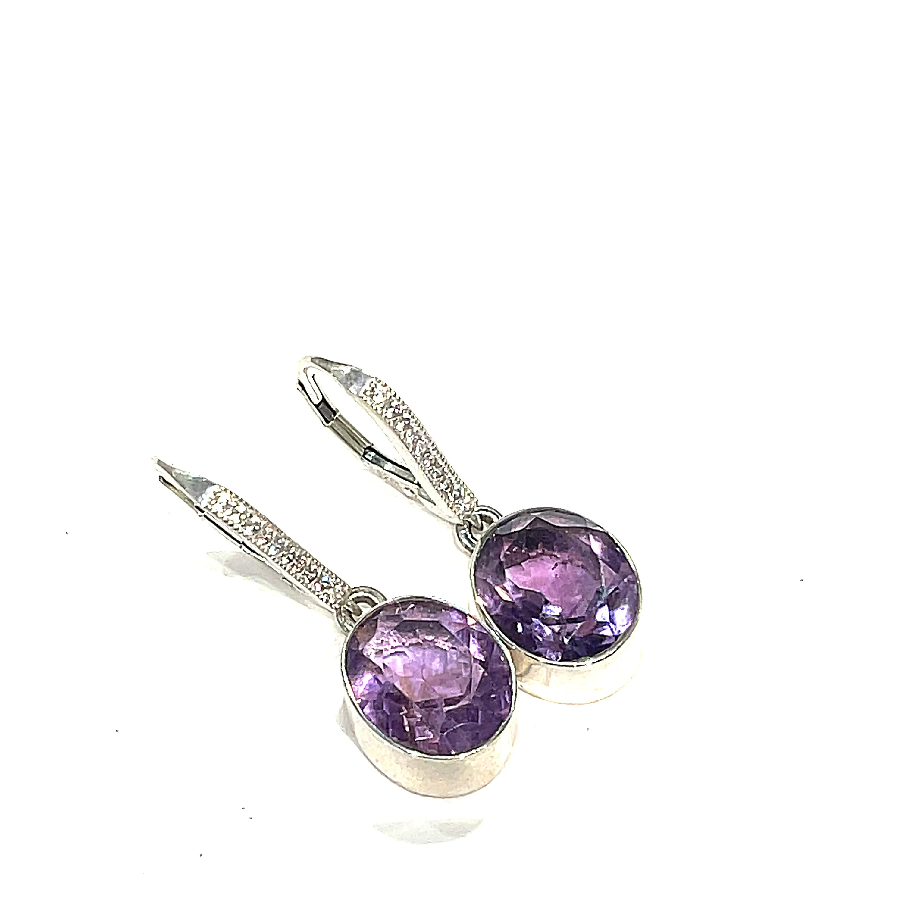 Semi precious gemstone earrings