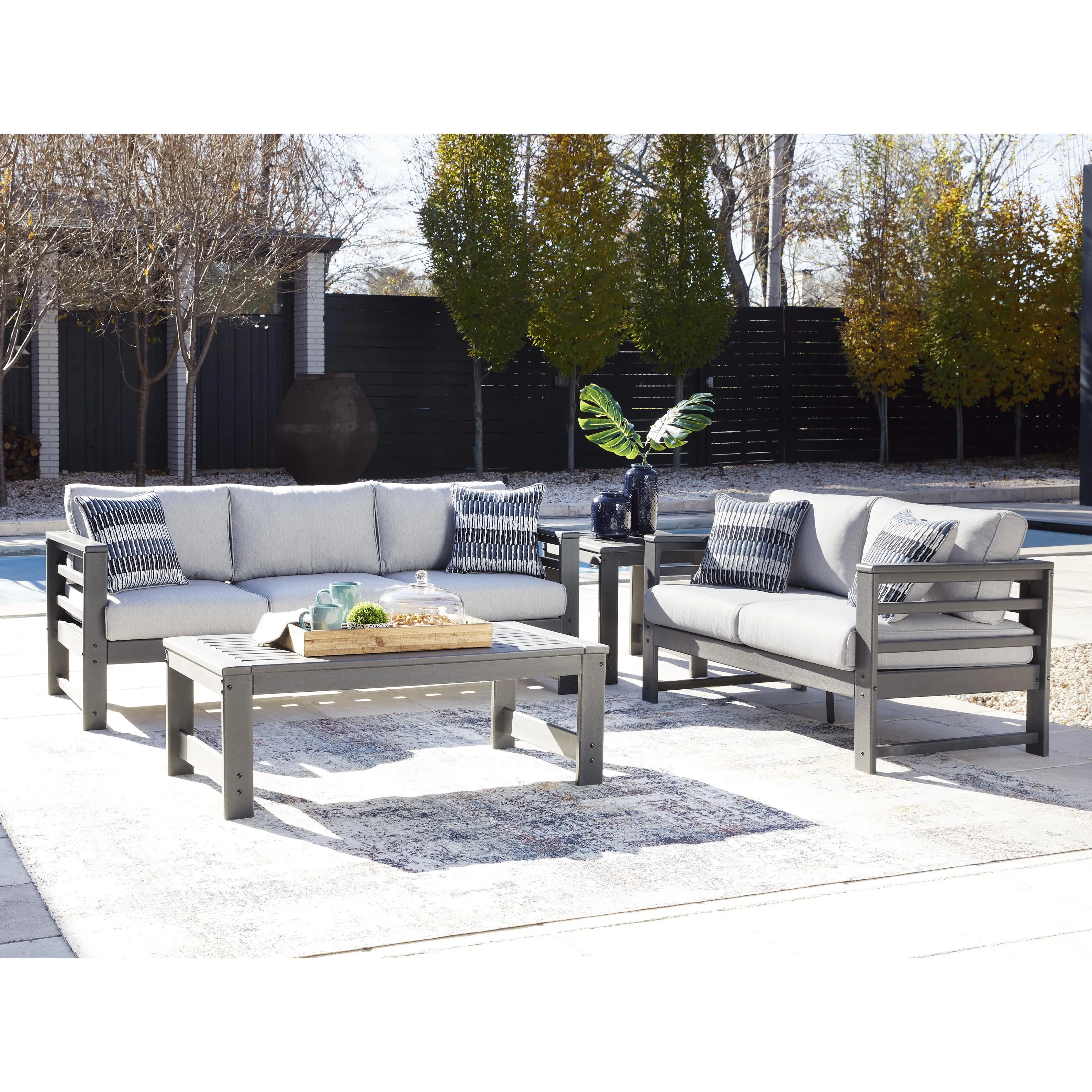 Signature Design by Ashley Amora P417-838 Sofa with Cushion